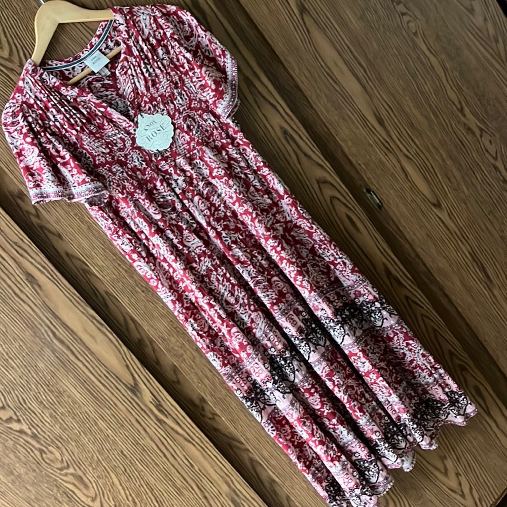 SOLD NWT Rose Knox dress maxi